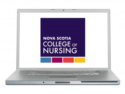 laptop showing NSCN logo