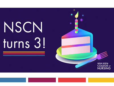 NSCN turns 3 cake image